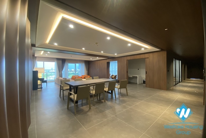 Luxurious and renovated 4 bedrooms apartment for rent in Ciputra, Tay Ho